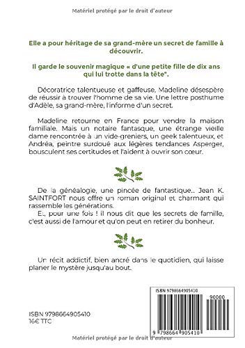 4ème de couverture Maison d'en France